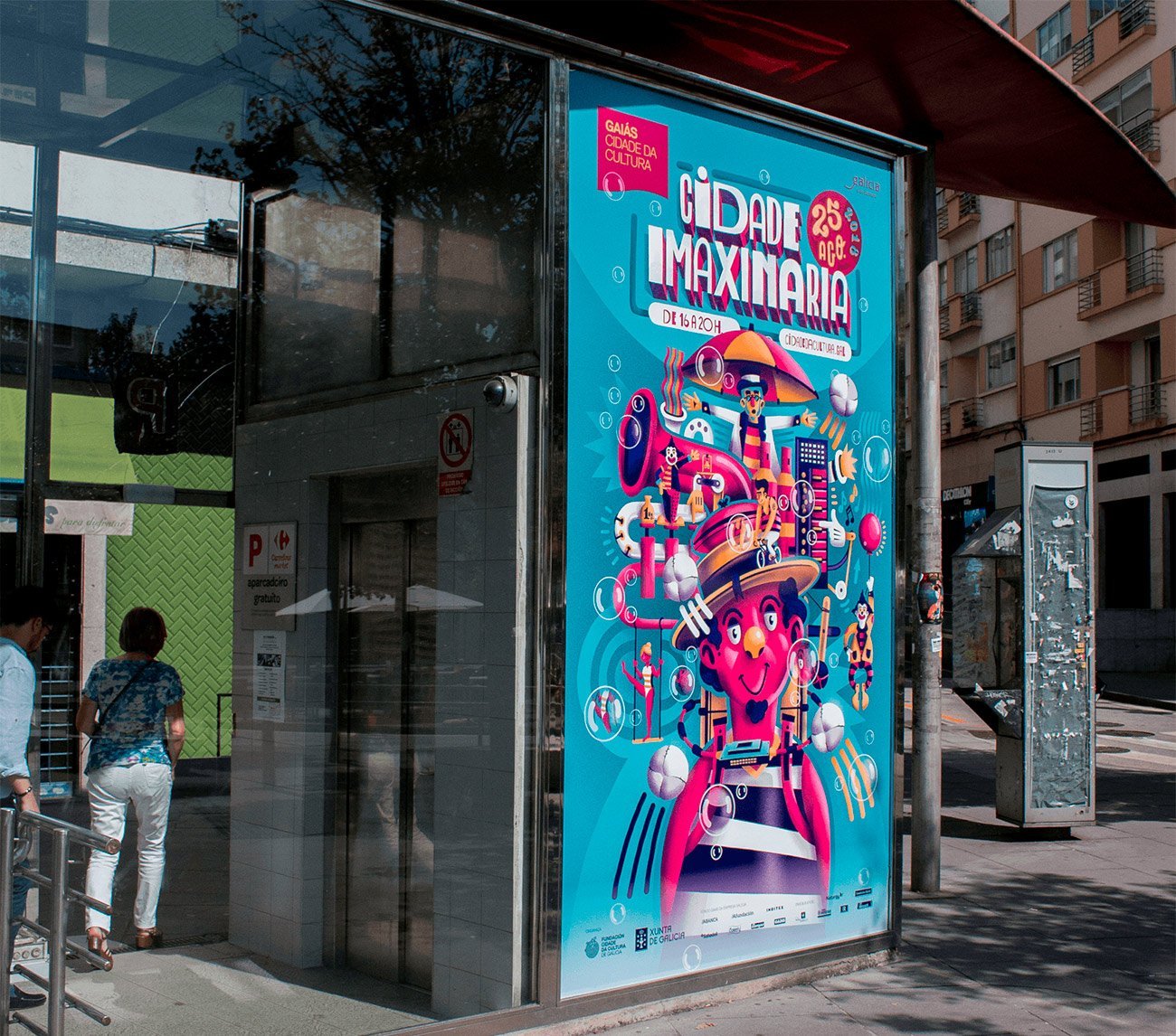 Billboard for Cidade Imaxianria 2018 by Sr.Reny